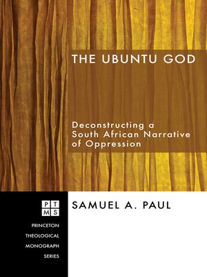 cover image of The Ubuntu God